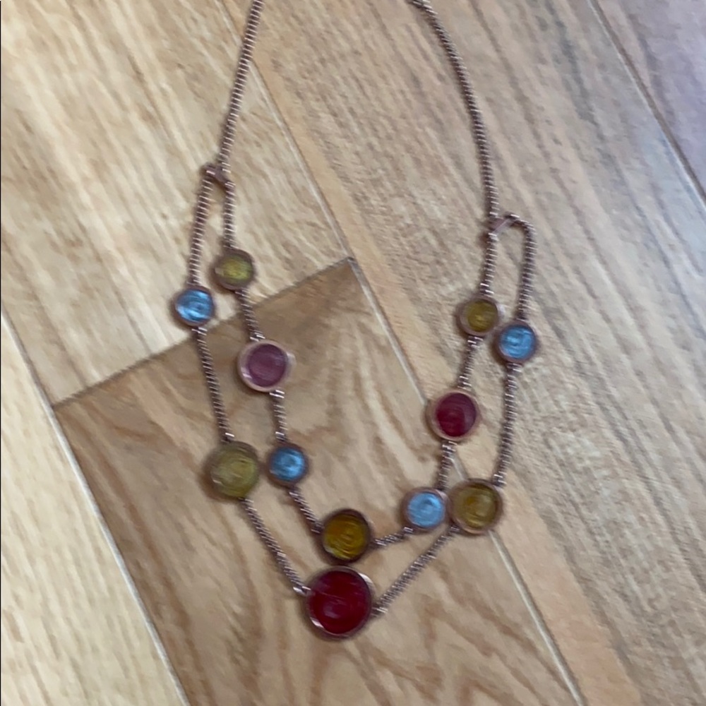Beautiful multi strand necklace